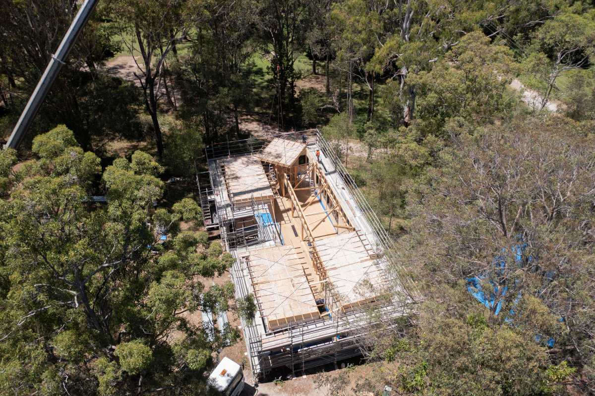 Mulloway House – Under Construction